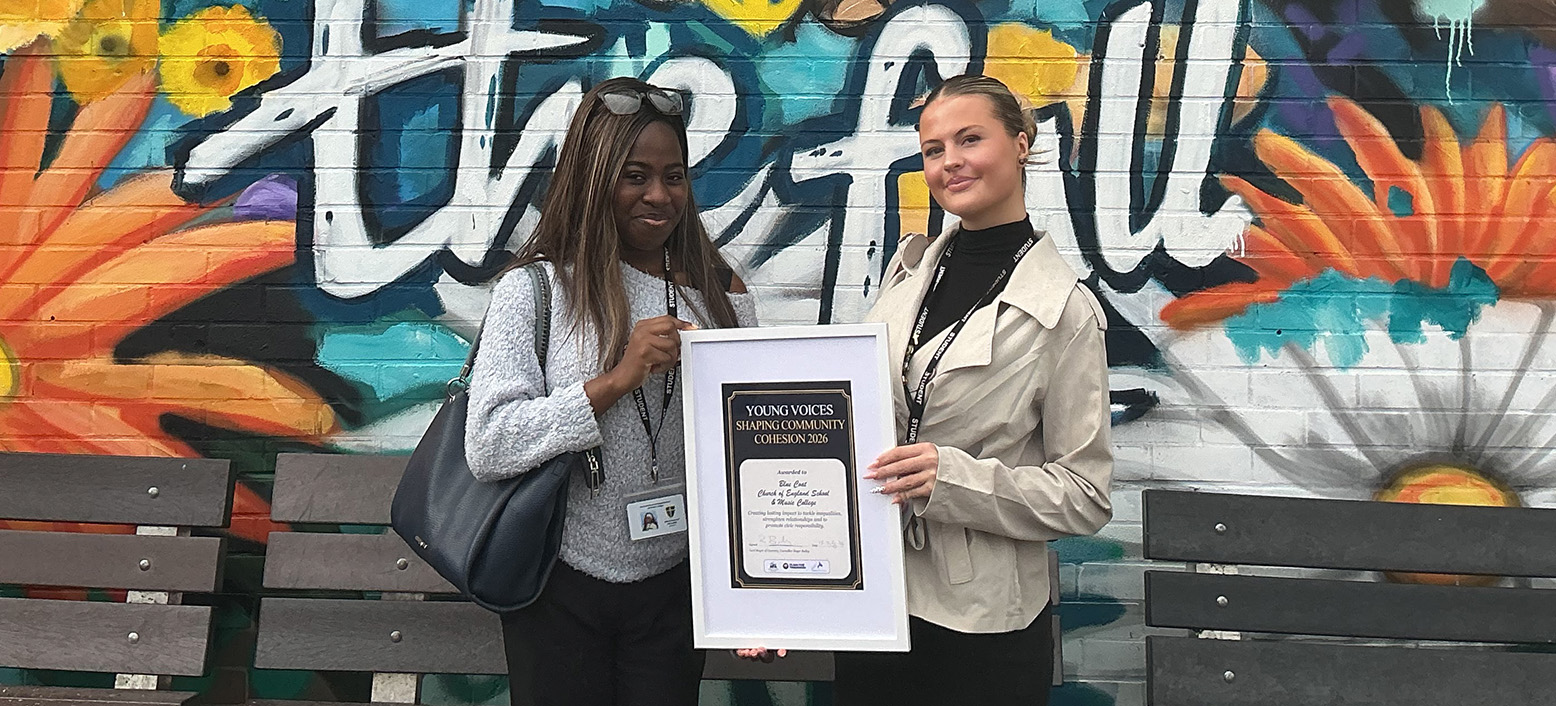 Blue Coat Receives Young Voices Shaping Community Cohesion Award